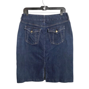 NYDJ Dark Blue Mini Skirt